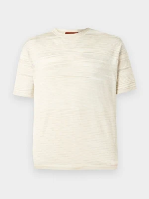 T-shirt basic Missoni beżowy