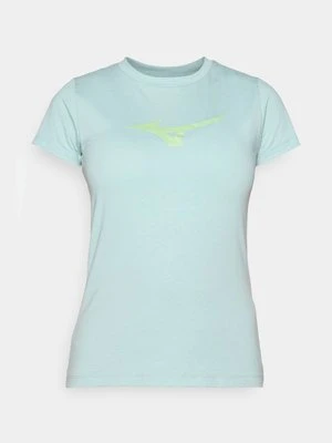T-shirt basic Mizuno niebieski