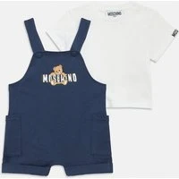 T-shirt basic MOSCHINO biały