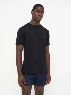 T-shirt basic MOSCHINO czarny