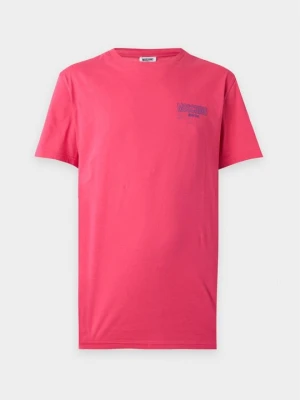 T-shirt basic MOSCHINO różowy
