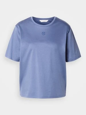 T-shirt basic MSCH Copenhagen niebieski