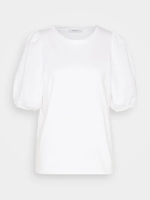 T-shirt basic MSCH Copenhagen biały