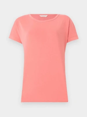 T-shirt basic MSCH Copenhagen jasnoróżowy