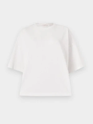 T-shirt basic MSCH Copenhagen mleczny