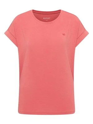 T-shirt basic Mustang jasnoróżowy