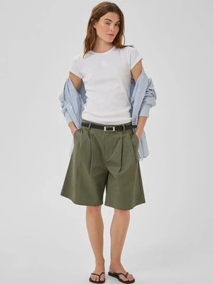 T-shirt basic My Essential Wardrobe mleczny