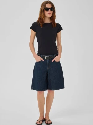 T-shirt basic My Essential Wardrobe czarny