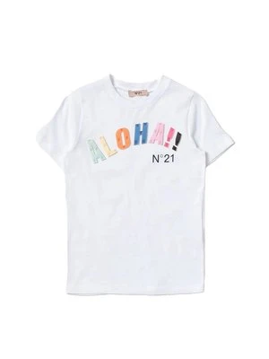 T-shirt basic N°21 biały