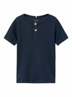 Zdjęcie produktu T-shirt basic NAME IT granatowy melanż