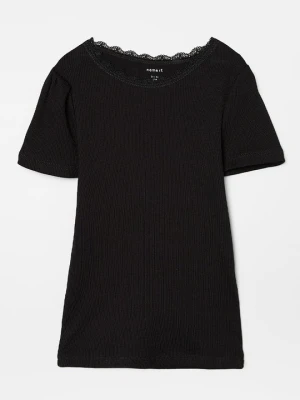 T-shirt basic NAME IT czarny