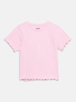 T-shirt basic NAME IT jasnoróżowy