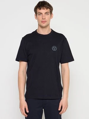 T-shirt basic Napapijri czarny