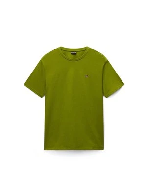 Zdjęcie produktu T-shirt basic Napapijri oliwkowy