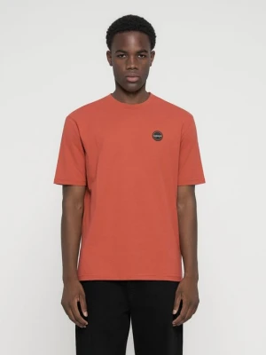 T-shirt basic Napapijri jasnoczerwony