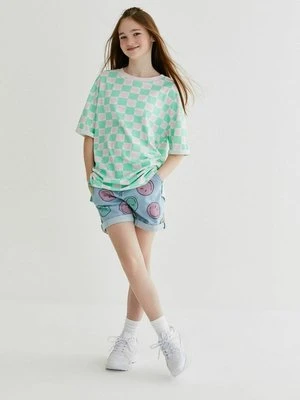 T-shirt basic Next zielony