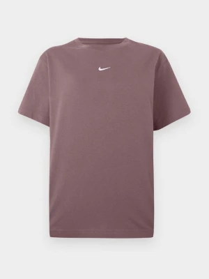 T-shirt basic Nike brązowy