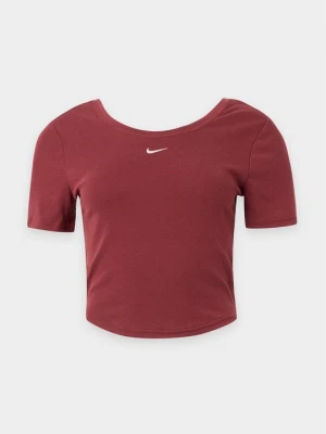 T-shirt basic Nike ciemnoczerwony