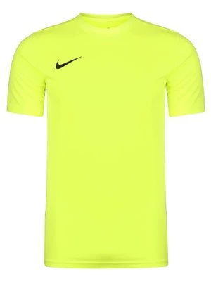 T-shirt basic Nike żółty neon