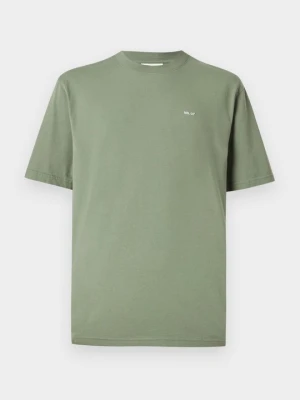 T-shirt basic NN.07 zielony
