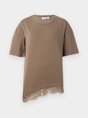 T-shirt basic Noisy May zielony