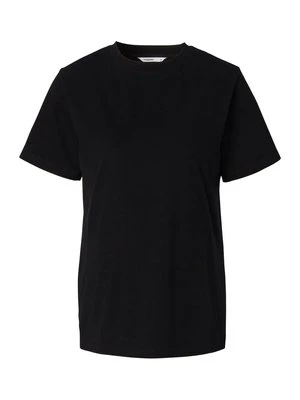 T-shirt basic Noppies czarny melanż