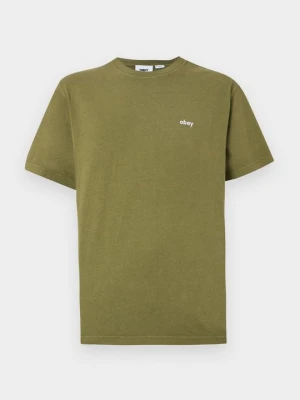 T-shirt basic Obey Clothing khaki
