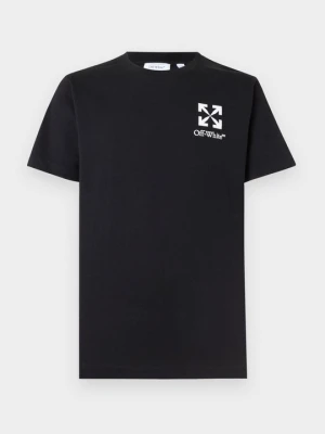 T-shirt basic Off White czarny