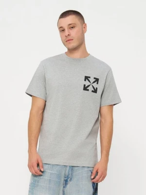 T-shirt basic Off White szary
