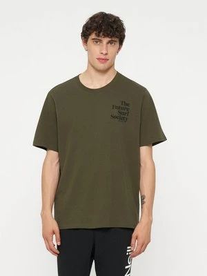 T-shirt basic O'Neill ciemnozielony
