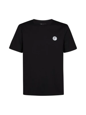 T-shirt basic O'Neill czarny melanż