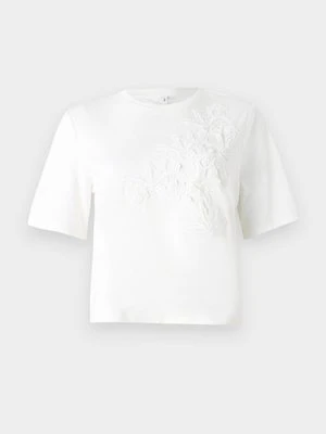 T-shirt basic Only mleczny