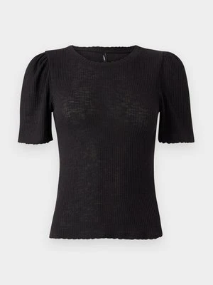 T-shirt basic Only czarny