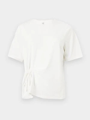 T-shirt basic Only mleczny