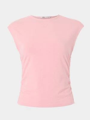 T-shirt basic Only różowy