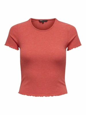 T-shirt basic Only czerwony