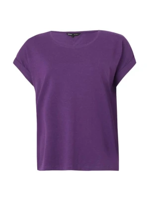 T-shirt basic Only fioletowy