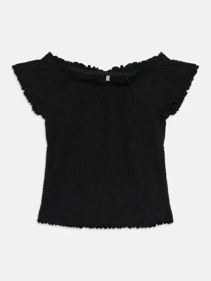 T-shirt basic ONLY GIRLS czarny