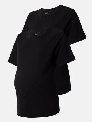 T-shirt basic Only czarny