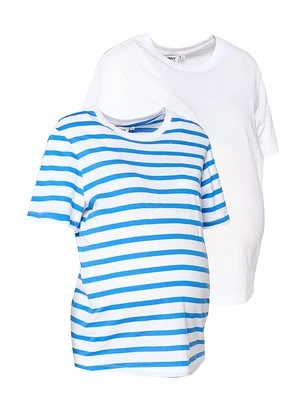 T-shirt basic Only mleczny