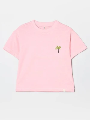 T-shirt basic ONLY MINI różowy