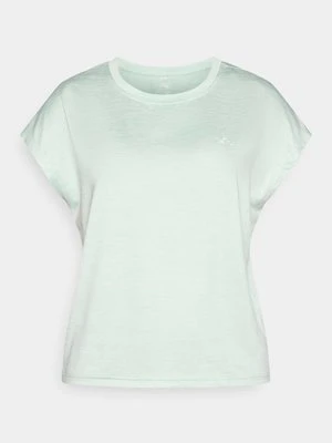 T-shirt basic Only Play turkusowy