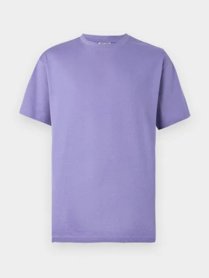 T-shirt basic Only & Sons fioletowy