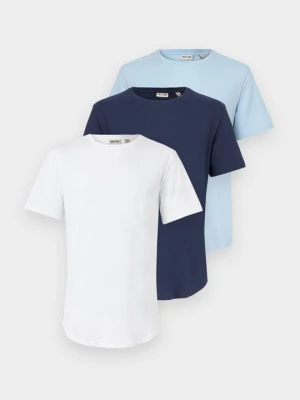 T-shirt basic Only & Sons niebieski