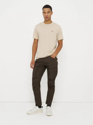 T-shirt basic Only & Sons srebrny