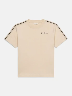 T-shirt basic Palm Angels beżowy