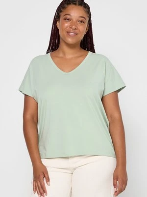 T-shirt basic Part Two zielony