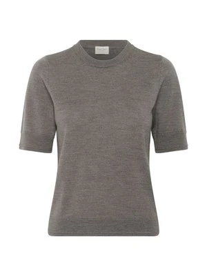 T-shirt basic Part Two szary melanż