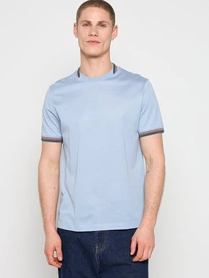 T-shirt basic Paul Smith niebieski