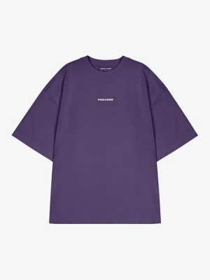 T-shirt basic Pegador fioletowy